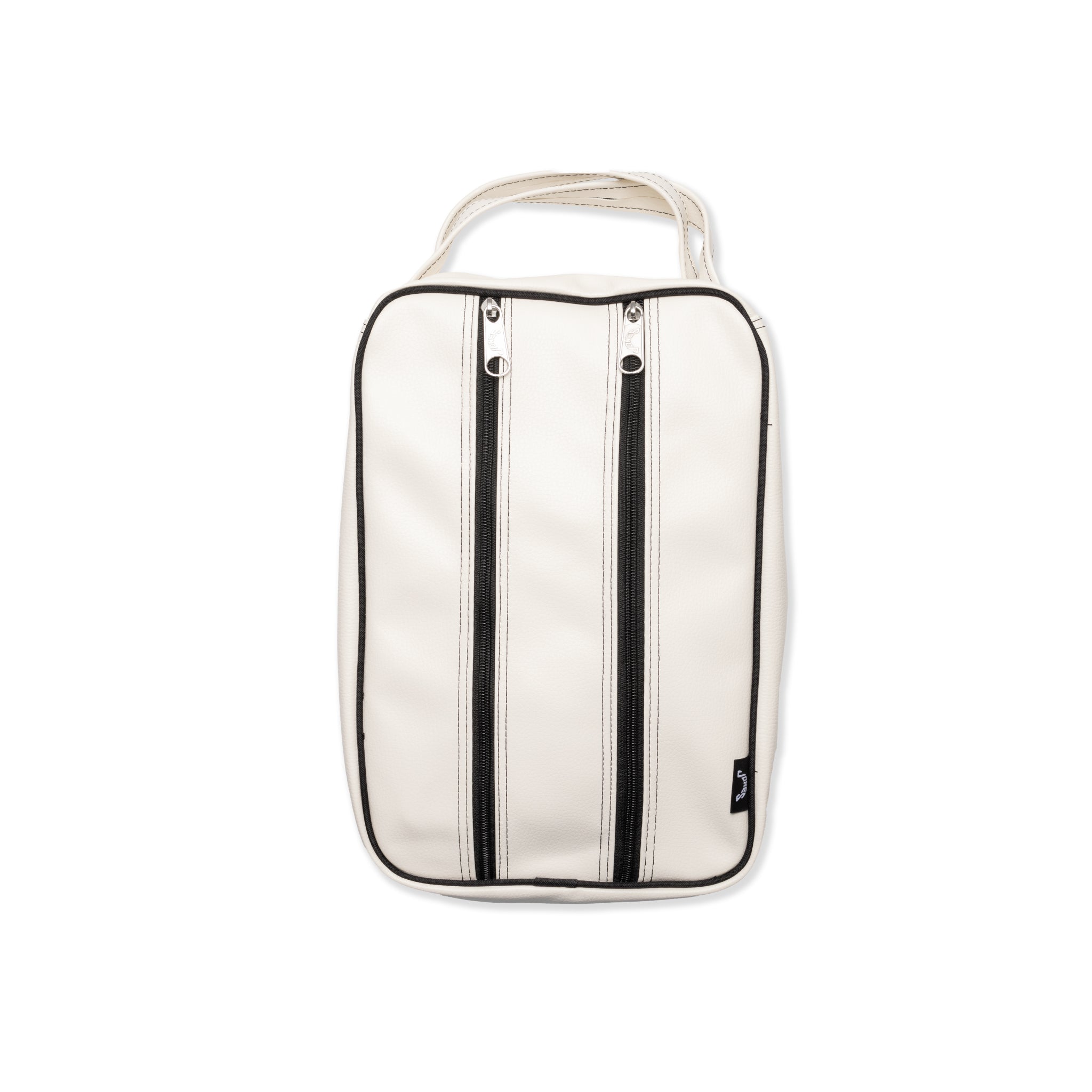 Classic Shoe Bag - White – Jones Golf Bags