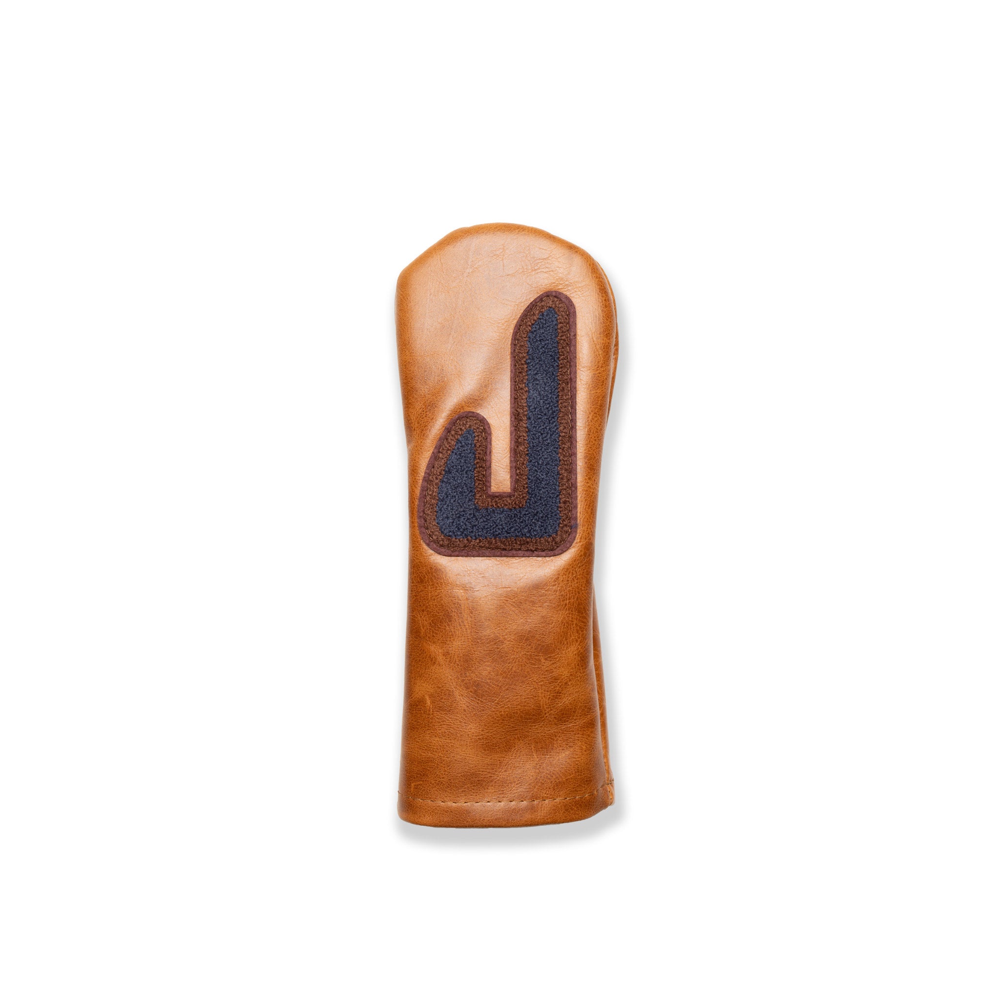 Block J Patch Fairway Headcover Brown Jones Golf Bags