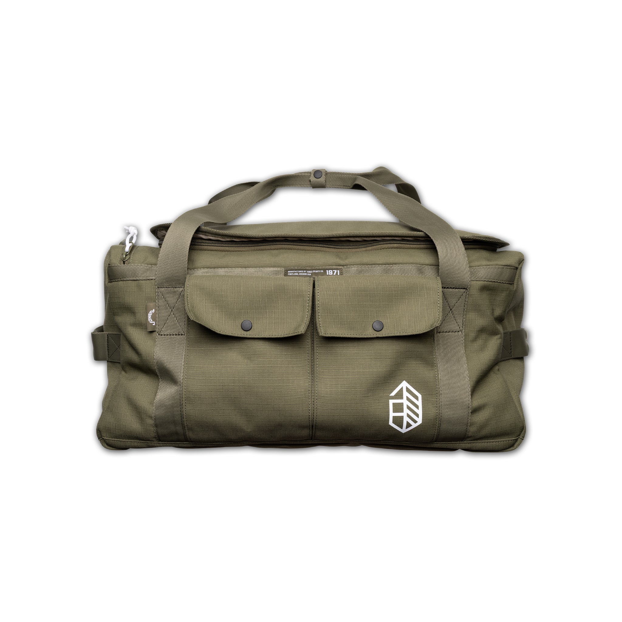 Scout Duffle - Olive – Jones Golf Bags