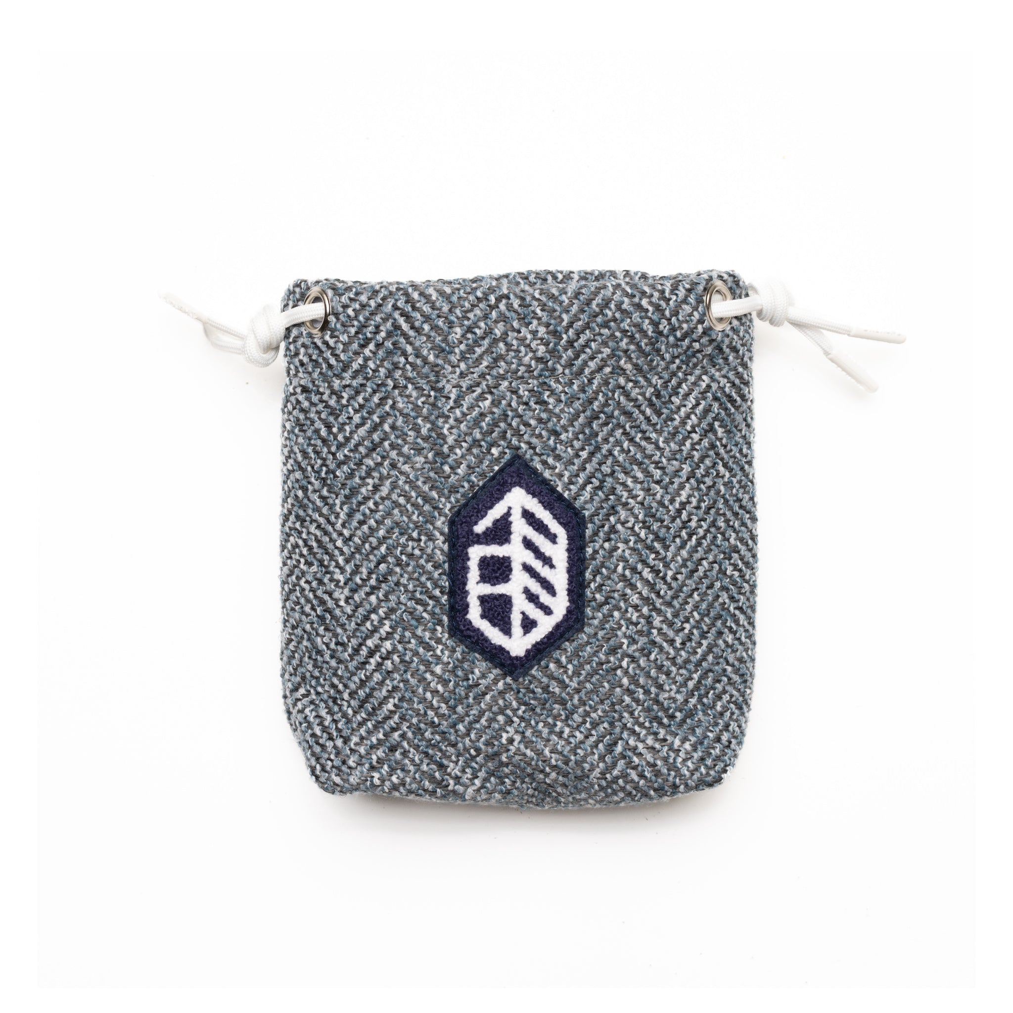 Utility Patch Valuables Pouch - Gray Herringbone – Jones Golf Bags
