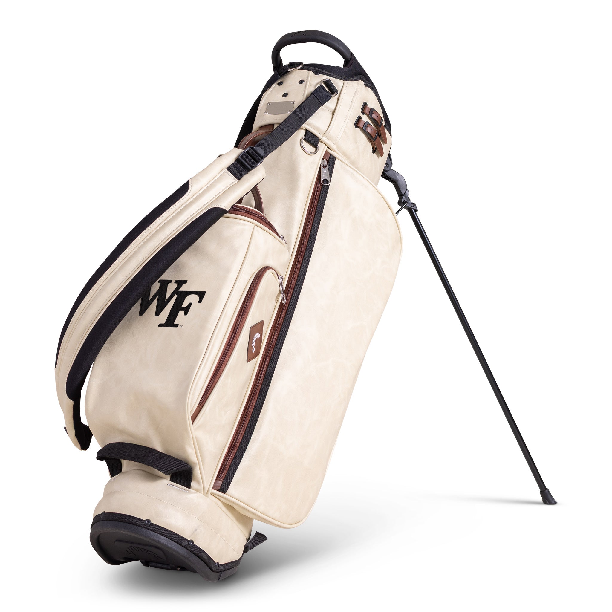 Wake Forest Trouper Golf Bag - Ecru – Jones Golf Bags