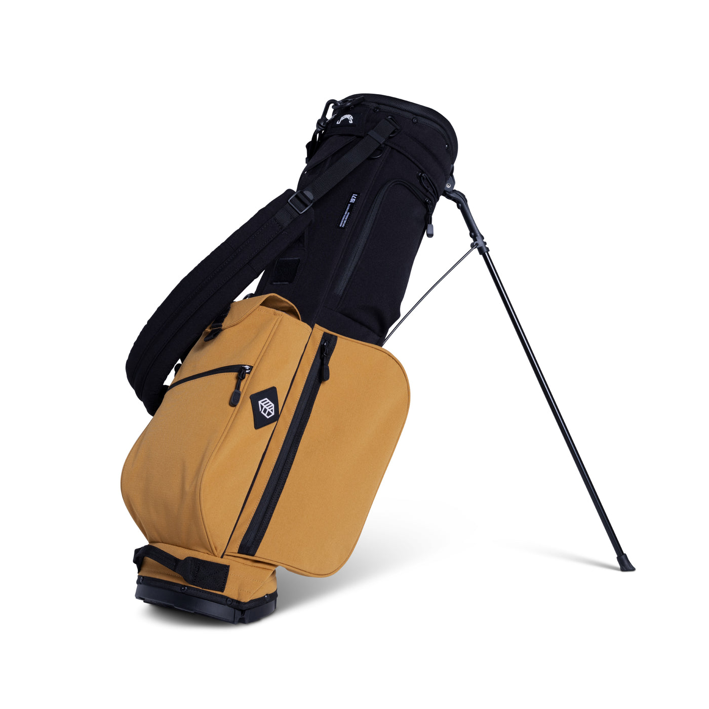 Rover Stand Bag - Black/Wheat