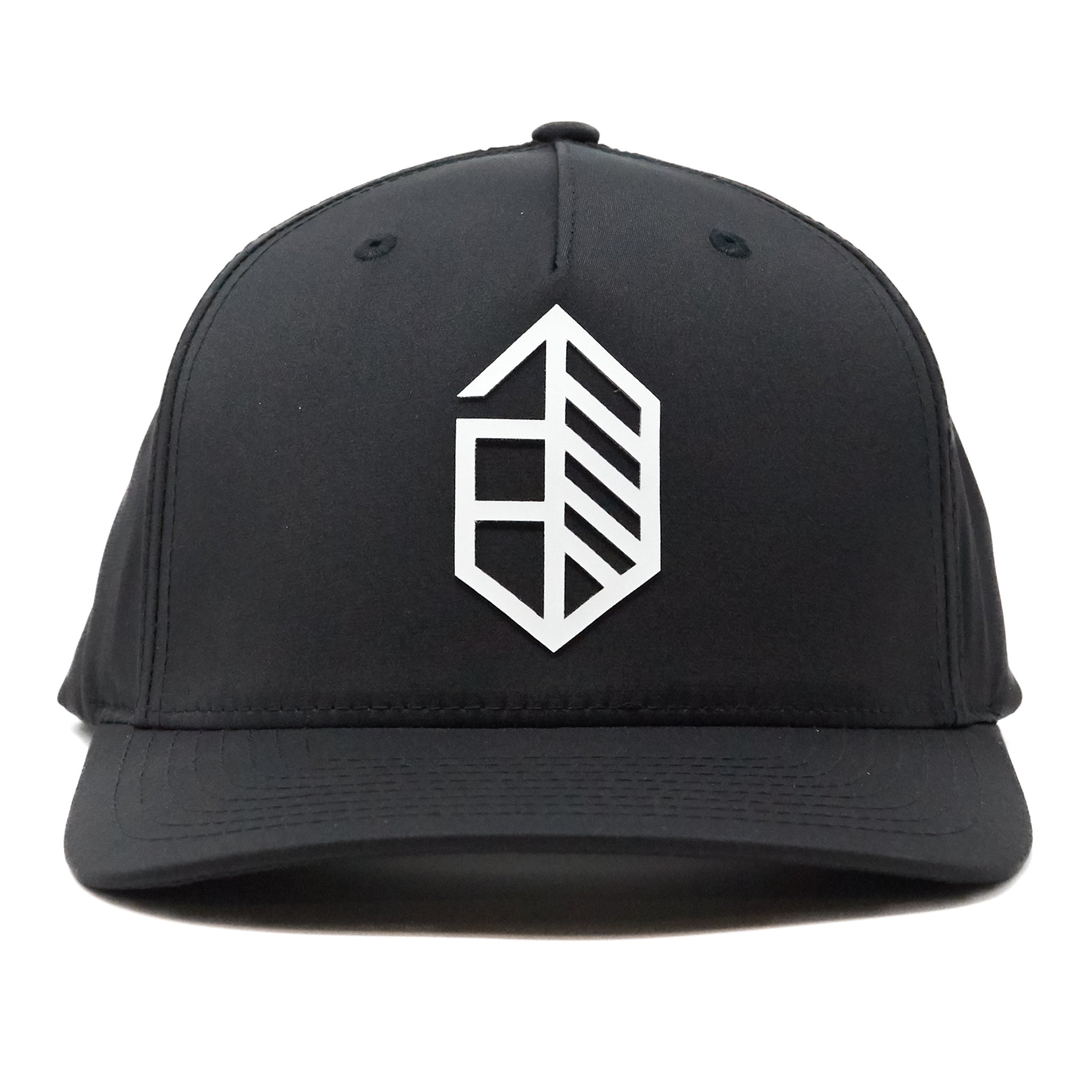 Athletic Utility Snapback Curved - Black – Jones Golf Bags