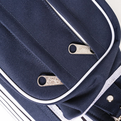 Classic Stand Bag - Navy Pinstripe