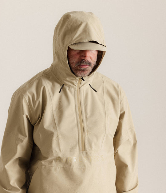 Rainshedder® Anorak - Sand – Jones Golf Bags