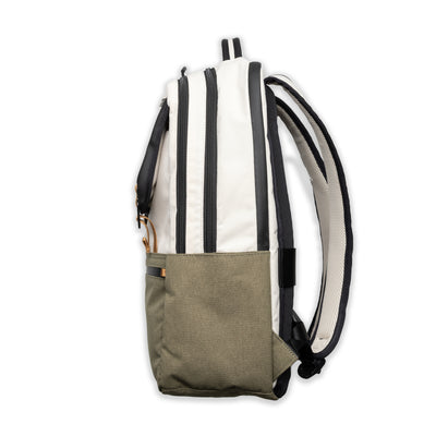 A2 Backpack - Le Creme/Olive