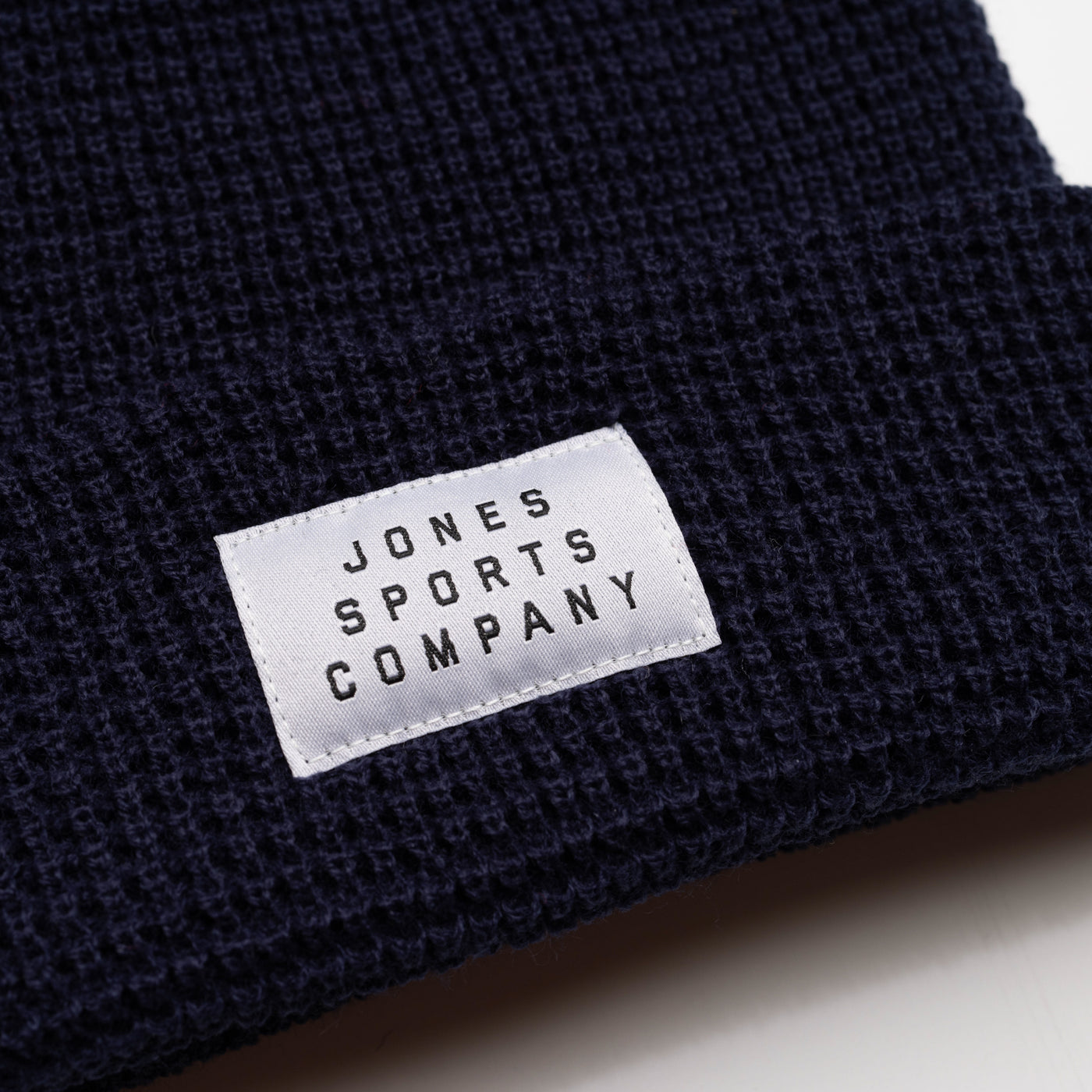 Basic Mark Knit Beanie - Navy