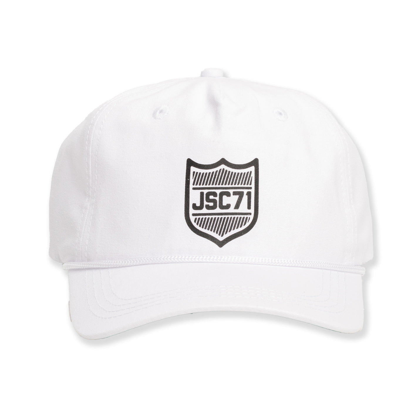 Classic Rope JSC Shield Snapback - White/Black