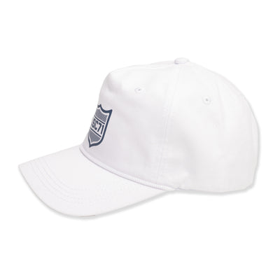 Classic Rope JSC Shield Snapback - White/Navy