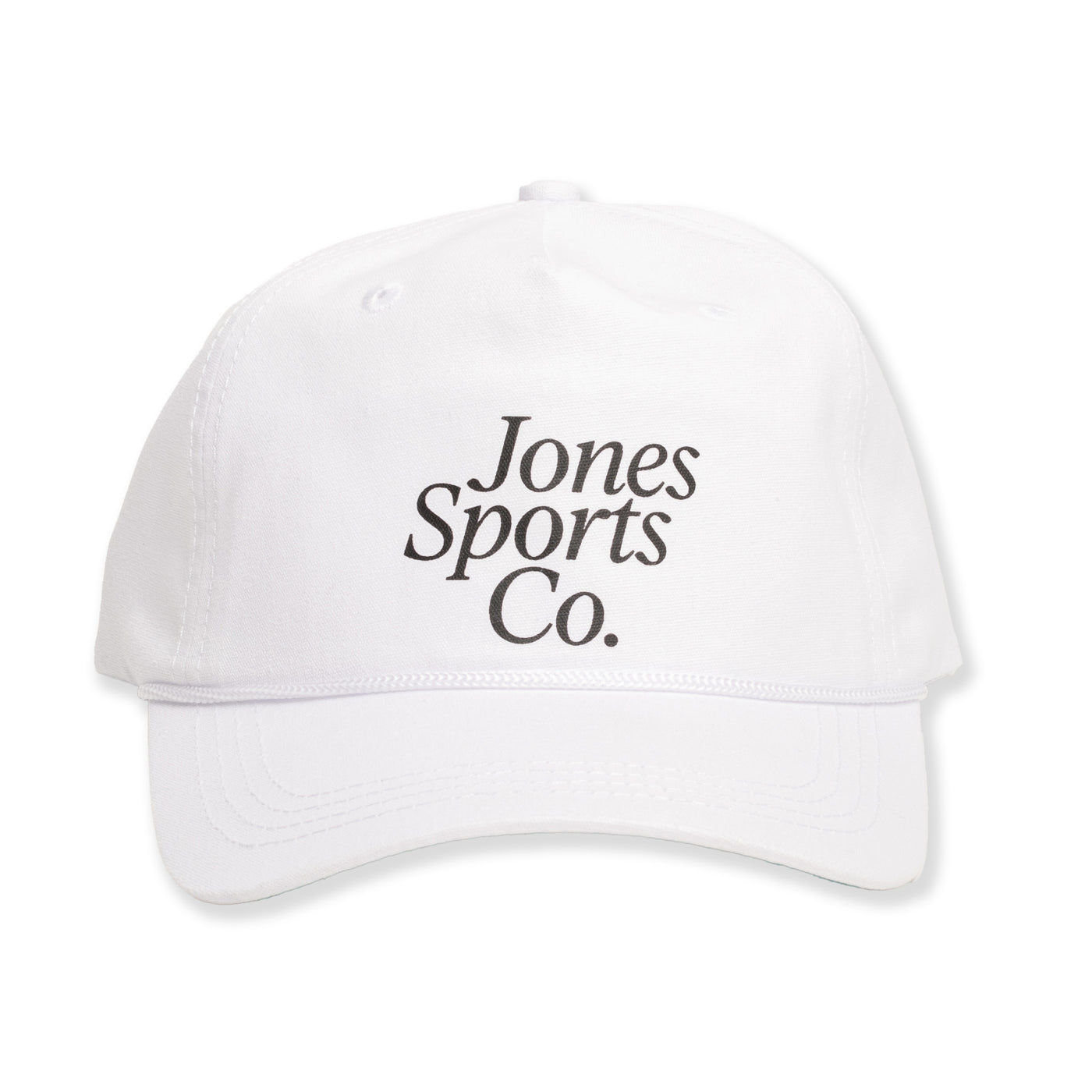 Classic Rope Jones Sports Co. Snapback - White/Black