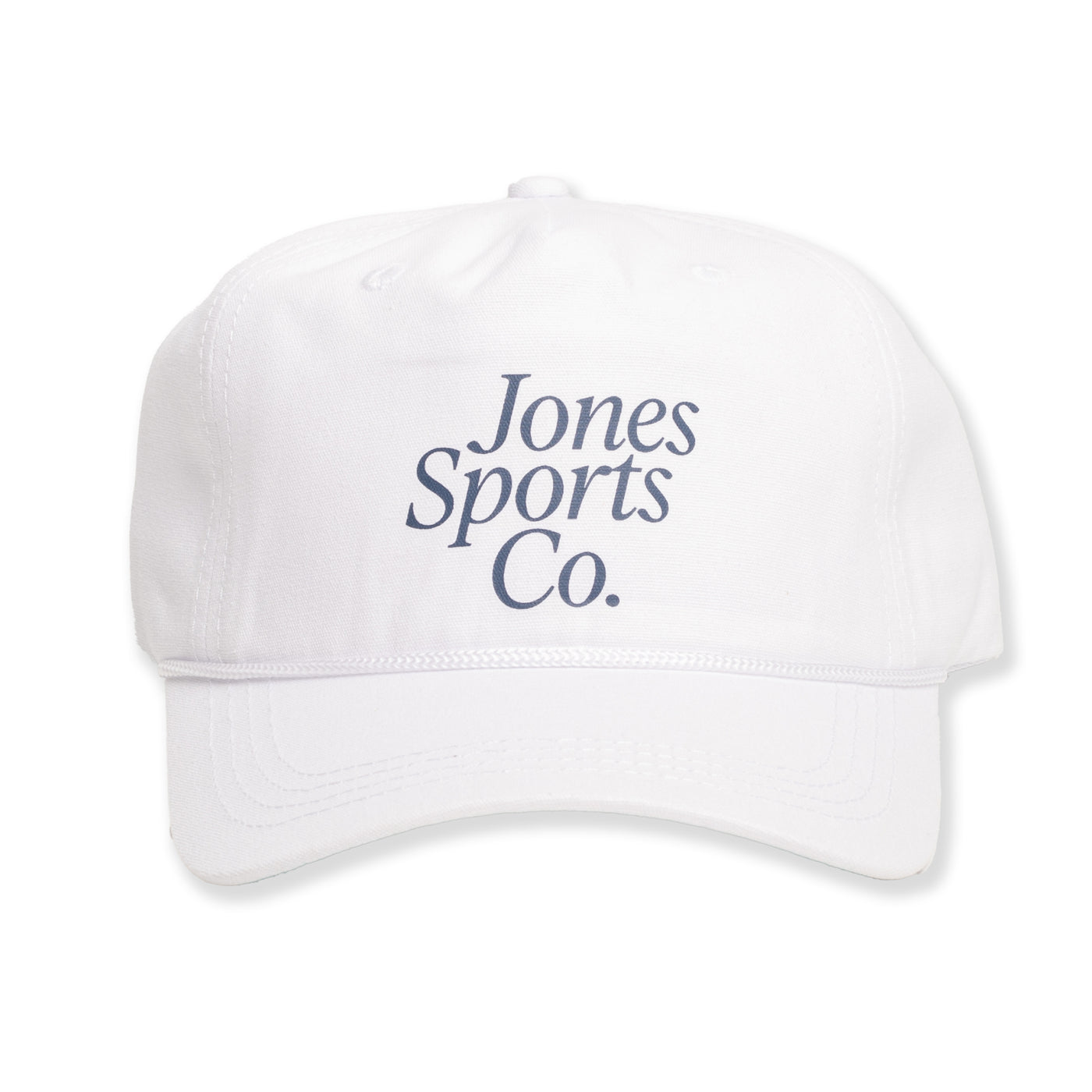Classic Rope Jones Sports Co. Snapback - White/Navy