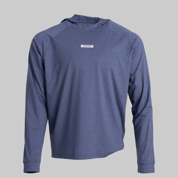 Lightweight Range Hoodie - Heather Navy