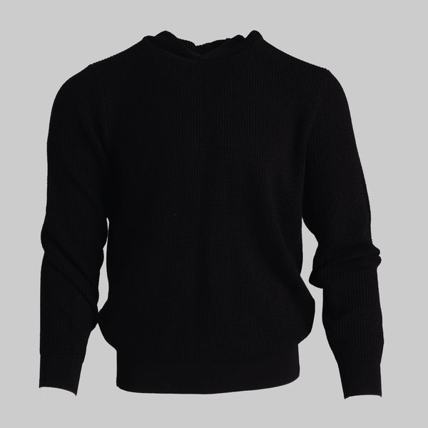 Range Sweater Hoodie - Jet Black