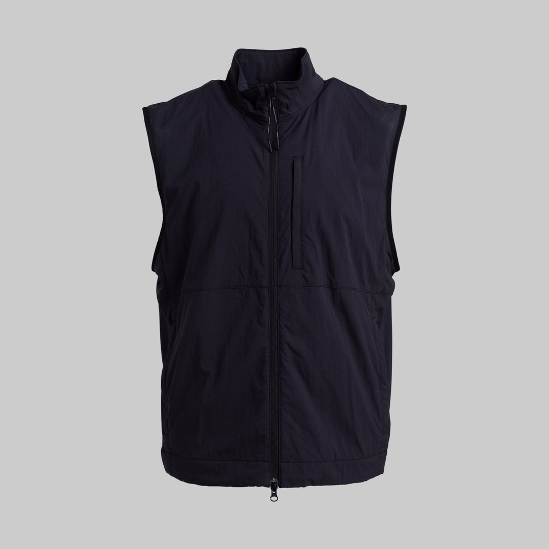 Windblocker Vest - Jet Black – Jones Golf Bags