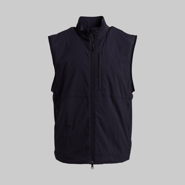 Windblocker Vest - Jet Black – Jones Golf Bags