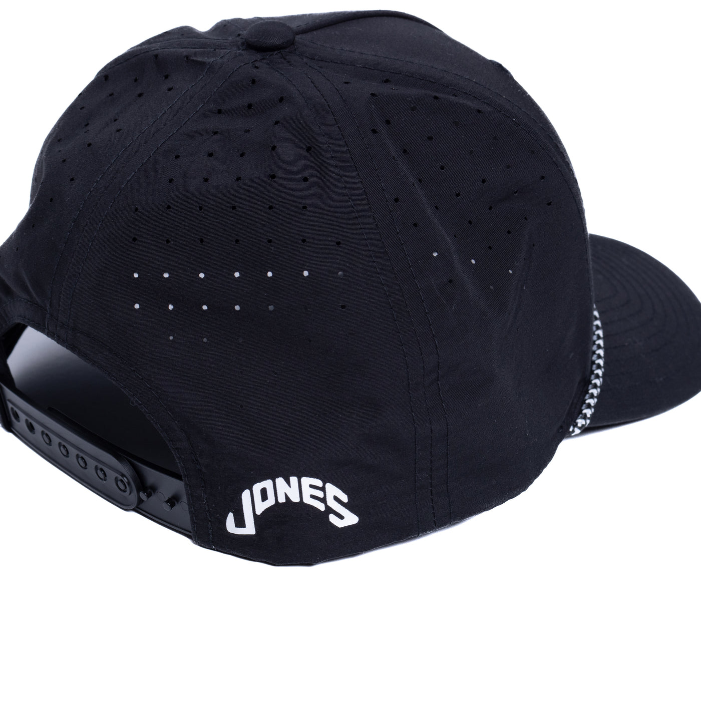 Jones Golf + Field Rope Hat - Black