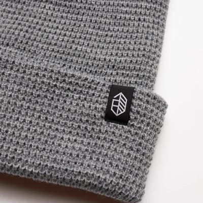 Utility Knit Beanie - Heather Gray