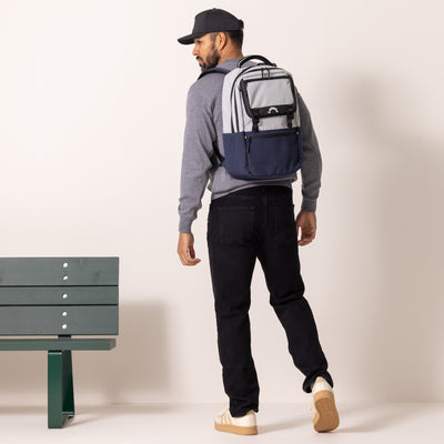 A2 Backpack - Moon Gray/Navy