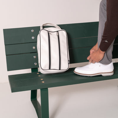 Classic Shoe Bag - White