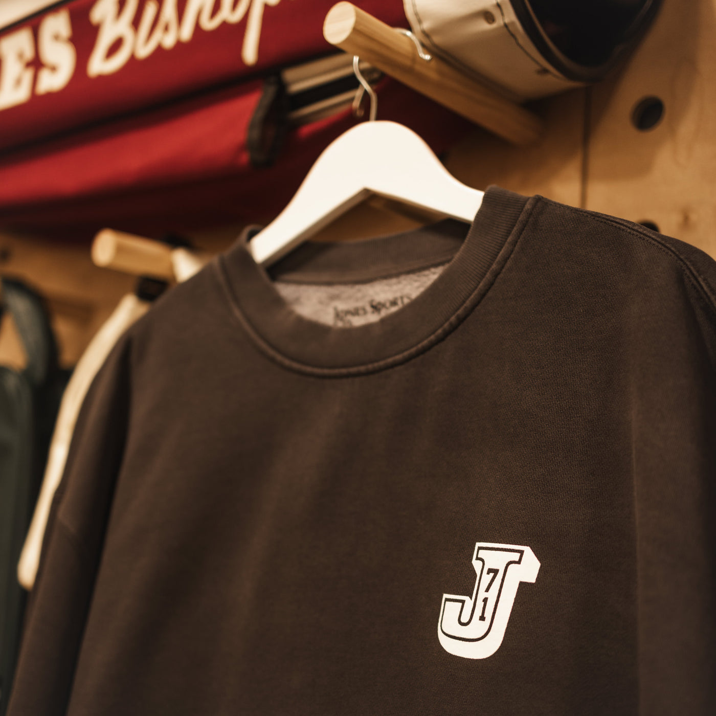 Block J '71 Crew Neck - Black