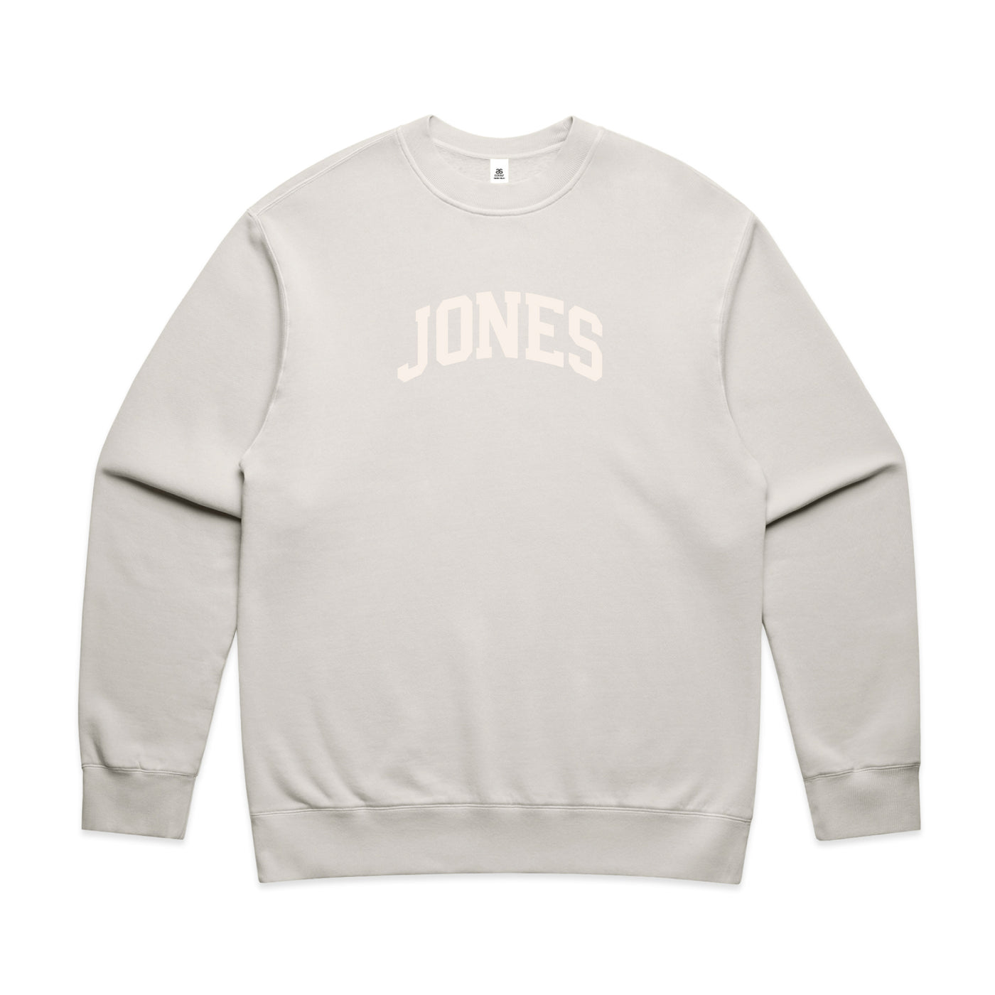 Varsity Mark Crew Neck - Bone