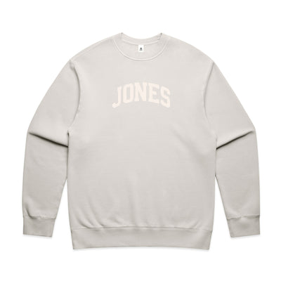 Varsity Mark Crew Neck - Bone