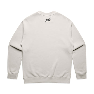 Varsity Mark Crew Neck - Bone