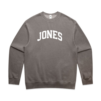 Varsity Mark Crew Neck - Stone