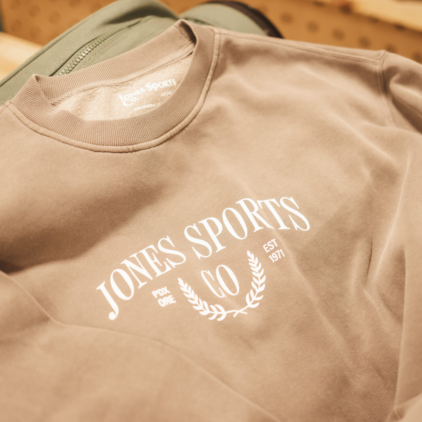 The Laurels Crew Neck - Stone