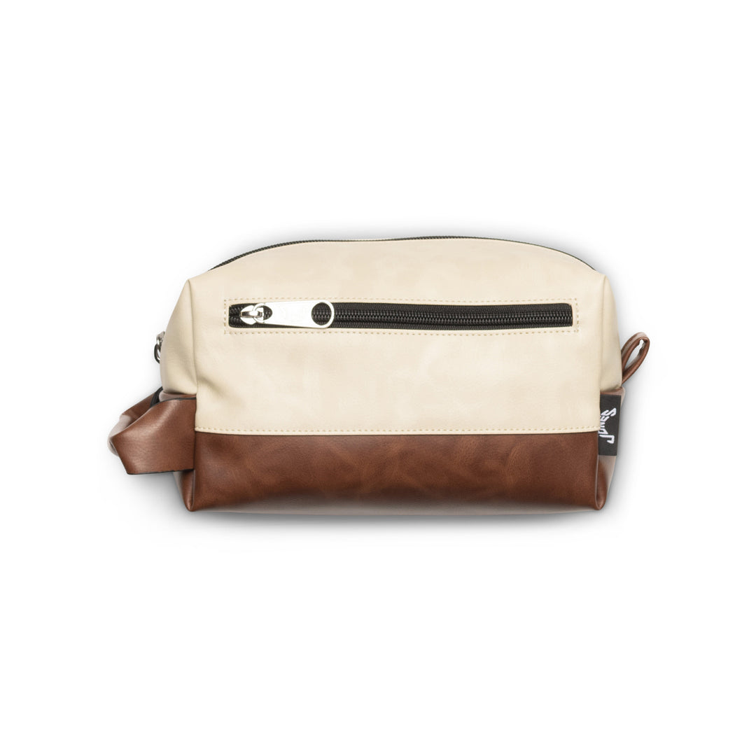 Dopp Kit - Ecru/Kodiak – Jones Golf Bags
