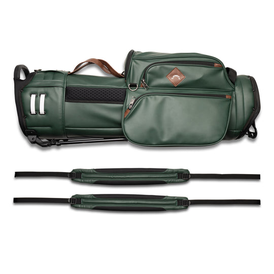 Trouper Heritage Golf Bag - Evergreen/Kodiak – Jones Golf Bags