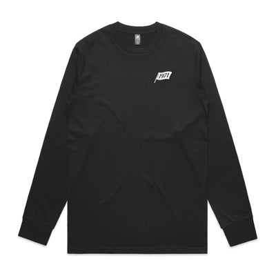 Flagged 1971 LS Tee Shirt - Black