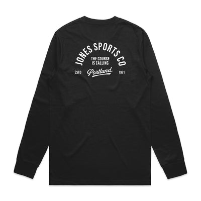 Flagged 1971 LS Tee Shirt - Black