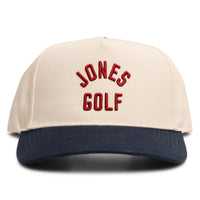 Legacy Snapback Jones Golf - Natural/Navy