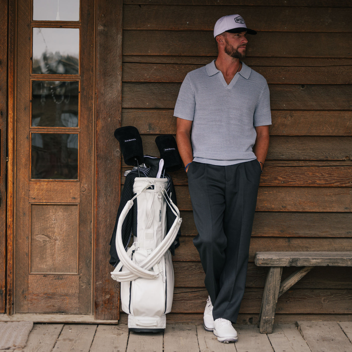 Rover Stand Golf Bag - Bone – Jones Golf Bags