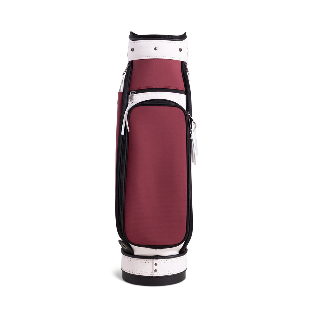 JONES RIDER ゴルフバッグ ブラック/ホワイト/バーガンディ Rider Bag - Sonoma – Jones Golf Bags