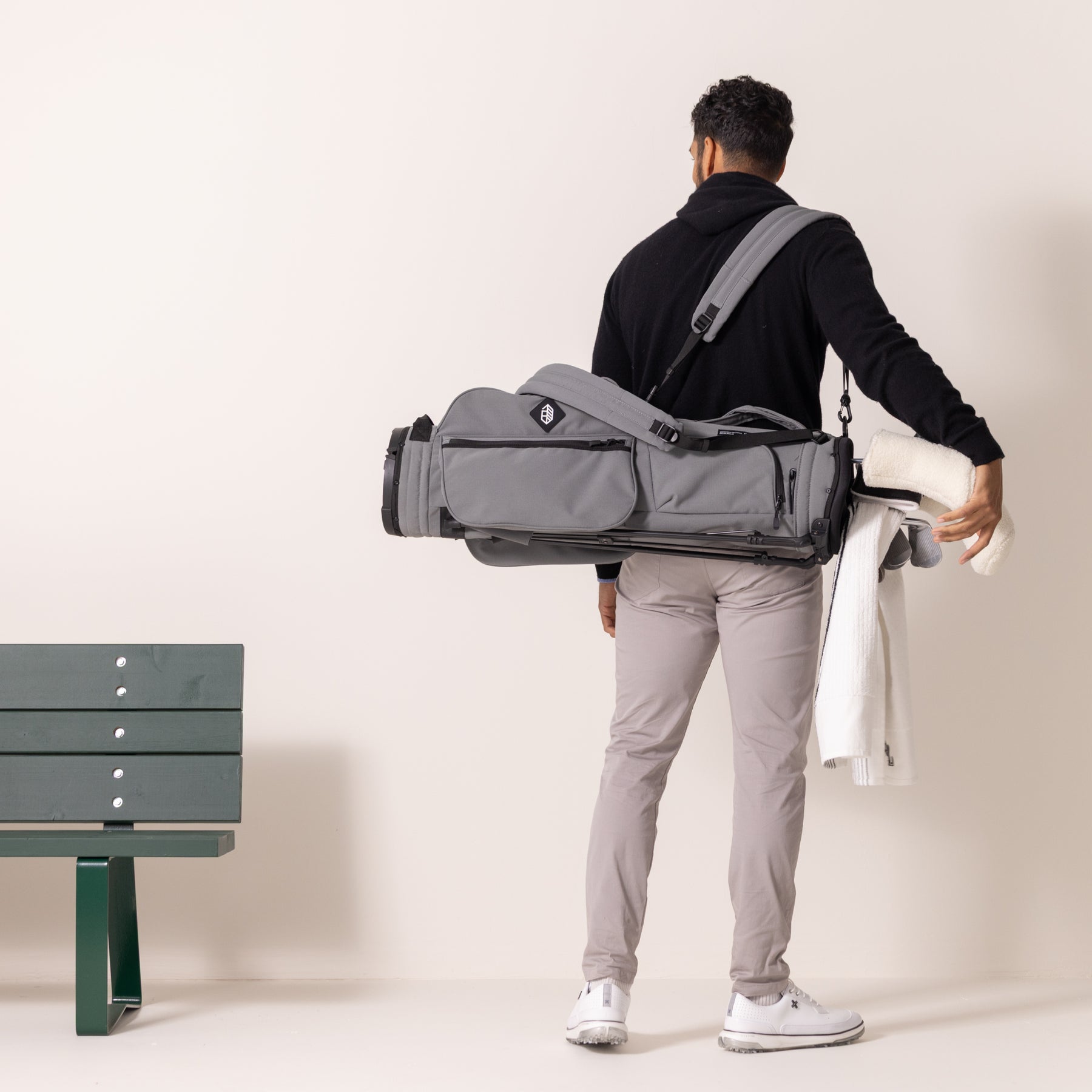 Rover Stand Bag - Charcoal – Jones Golf Bags