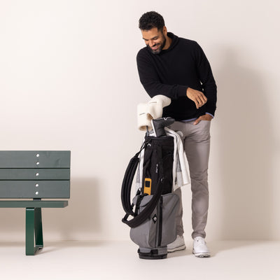 Rover Stand Bag - Black/Charcoal/Wheat