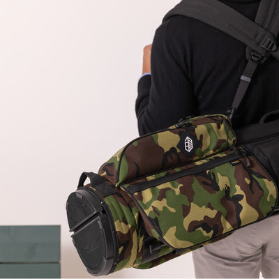 Rover Stand Bag - Black/Cordura Camo