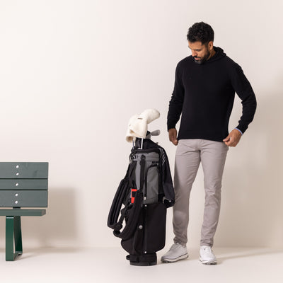 Rover Stand Bag - Charcoal/Black/Red