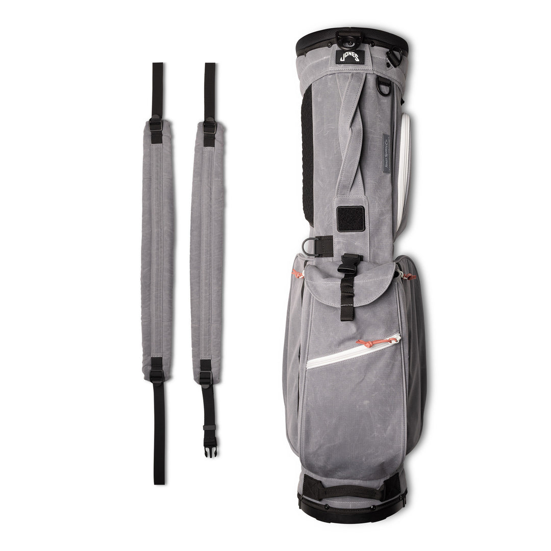 JONES GOLF ROVER スタンドバッグ グレー ローバー 純正ポーチ Rover Stand Golf Bag - Graystone – Jones Golf Bags