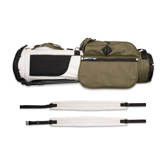 Rover Stand Golf Bag - Bone/Olive Night – Jones Golf Bags