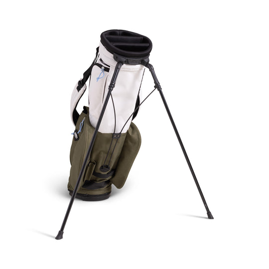 Rover Stand Golf Bag - Bone/Olive Night – Jones Golf Bags