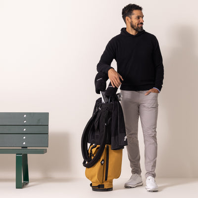 Rover Stand Bag - Black/Wheat