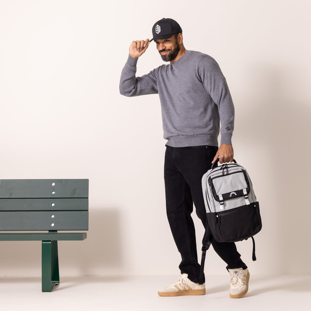 A2 Backpack - Moon Gray/Black – Jones Golf Bags