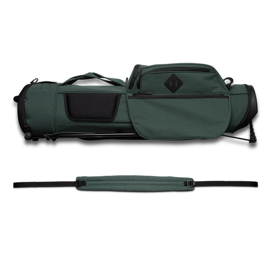 Short Course Golf Bag - Dark Green – Jones Golf Bags