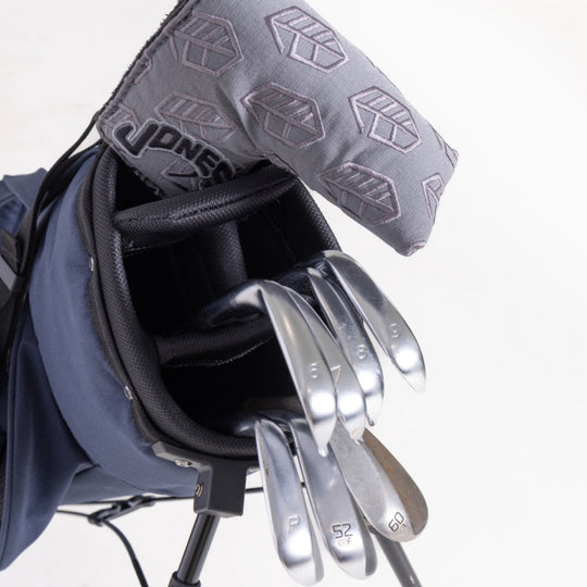 Short Course Golf Bag - Charcoal – Jones Golf Bags