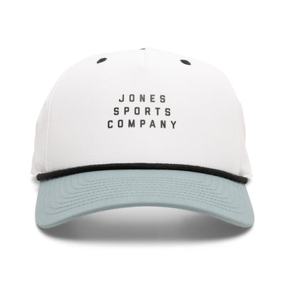 Basic Mark Rope Hat - White/Light Blue