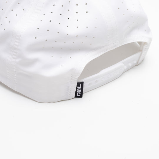 JSC Patch Rope Hat - White/Red – Jones Golf Bags