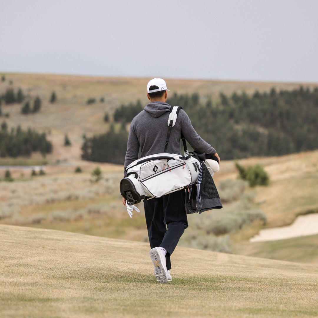 Trouper Golf Bag - Bone – Jones Golf Bags